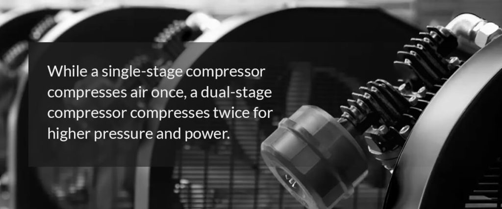 Single Stage vs. Two Stage Air Compressors